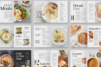 cookbook writer, recipe ebook writer and design, cookbook kdp formatting