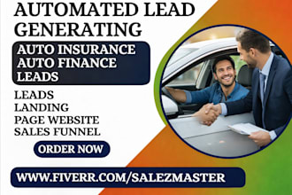 generate auto insurance leads build car finance auto loan car insurance website
