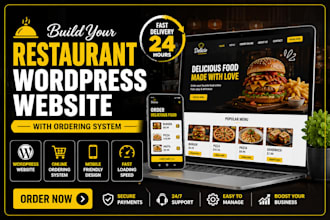 build your restaurant wordpress website with ordering system