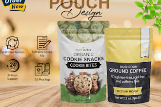 do, pouch design, mylar bag and packaging design
