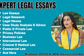 assist with legal research, business law, memo, and law essays