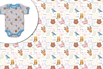 design seamless pattern, fabric and textile pattern design