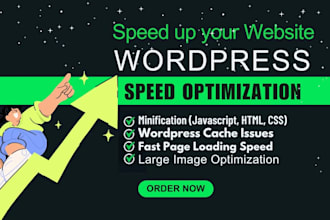 do wordpress speed optimization, fix core web vitals, speed up wordpress