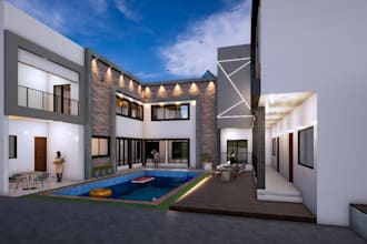 do 3d bim modeling and architecture design work in revit