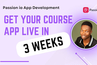 build, set up and publish your passion io and online course app with passion io