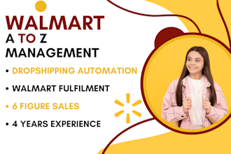 manage 2 step walmart dropshipping, walmart wfs