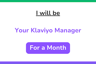 manage your email marketing in klaviyo