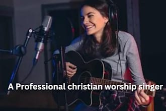 write and produce amazing christian rock and pop songs as a female vocalist