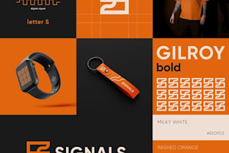 design a unique logo and brand identity