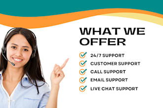 exceptional chat, email, and call support services