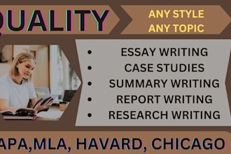 do urgent essay writing, case study, research and summary, report