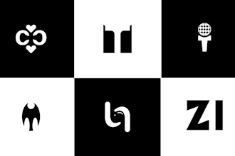 design distinctive simple appropriate negative space logo
