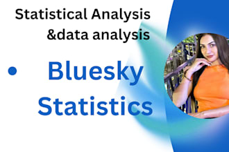 do data analysis and statistical analysis using bluesky statistics