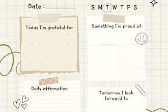 design planners and journals