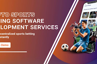 develop crypto sport bet app, sport app, crypto bet app