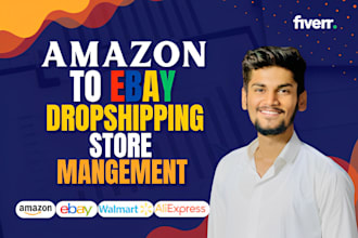 do amazon walmart or aliexpress to ebay dropshipping top listings