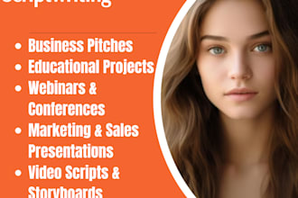 do urgent powerpoint presentations and scripts in 12 hours max