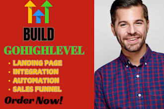 high converting gohighlevel sales funnel with ghl landing pages automation