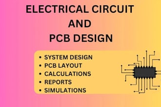 do electrical electronics projects for you with precision