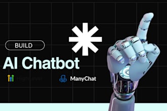 setup manychat and gohighlevel ghl chatbot ai conversational vapi ai and bot VA