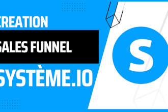 build systeme io sales funnel systeme io funnel landing page in systeme io
