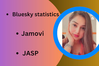 do statistical and data analysis using bluesky statistics, jmovi and jasp