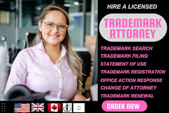 file your trademark, patent registration in the USA uk, and canada