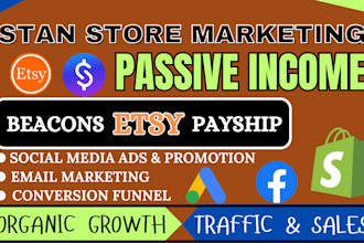 setup stan store boost etsy shop views stan store promotion for traffic sales