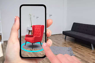 do ar virtual try on app for home furniture, gadgets decorations