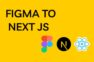convert figma xd psd to html css react nextjs tailwind bootstrap site