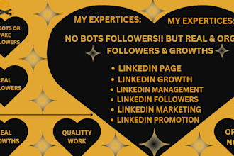 supercharge your linkedin with real organic followers no bots