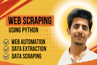 do python web scraping, data scraping, data mining,