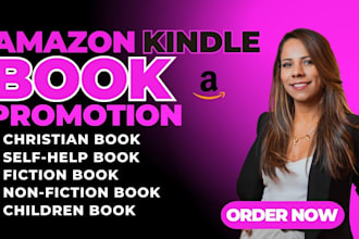 promote your fantasy, children, romance book for more visibility and readers