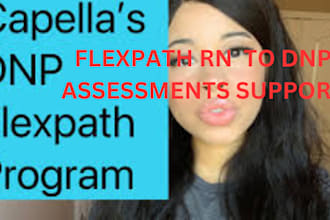 help you in capella, chamberlain and walden nursing flexpath rn to msn