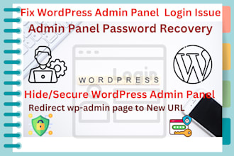 fix and hide wordpress admin login page issues