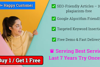 write SEO article for your website google algorithm friendly