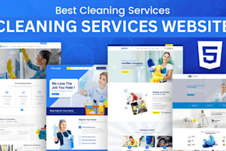 design house cleaning website, office cleaning, cleaning service, booking koala