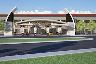 design sport facilites, stadiums, gym with 3d rendering