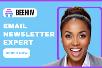 setup beehiiv account beehiiv newsletter template design beehive landing page