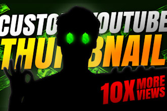 design attractive and catchy youtube thumbnail
