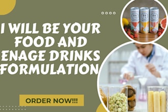 formulate energy drinks, vitamin and food supplement for you