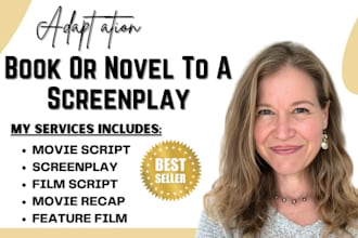 turn your book or novel into a screenplay