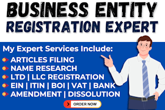 do us or non us llc bank account ein itin registration reinstate or dissolve llc