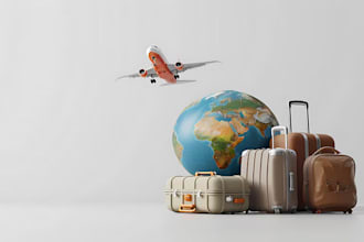 promote your travel websites, tourism centre, airbnb  to gain more audiences