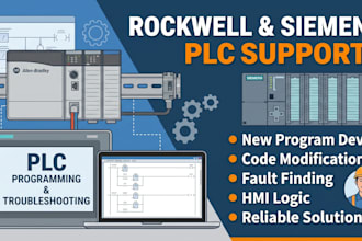 program and troubleshoot rockwell and siemens plcs