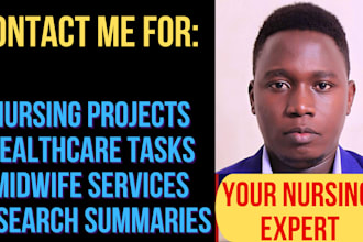 do urgent nursing, midwifery, healthcare research project