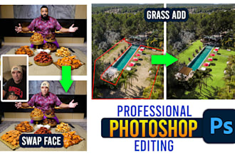 any photoshop editing, photo retouching, background removal, ps expert