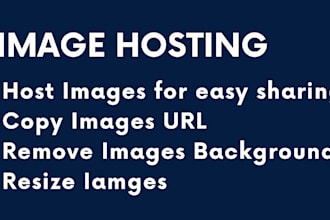do bulk image hosting and copy urls to excel