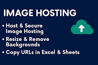 bulk image hosting upload resize and get excel links fast