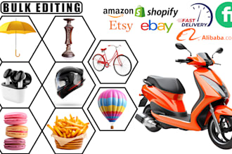 do bulk image background removal and professional product photo editing